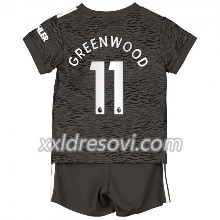 Manchester United Greenwood 11 Drugi Dječji Komplet Dresovi za Nogomet 2020-2021 (+ kratke hlače)